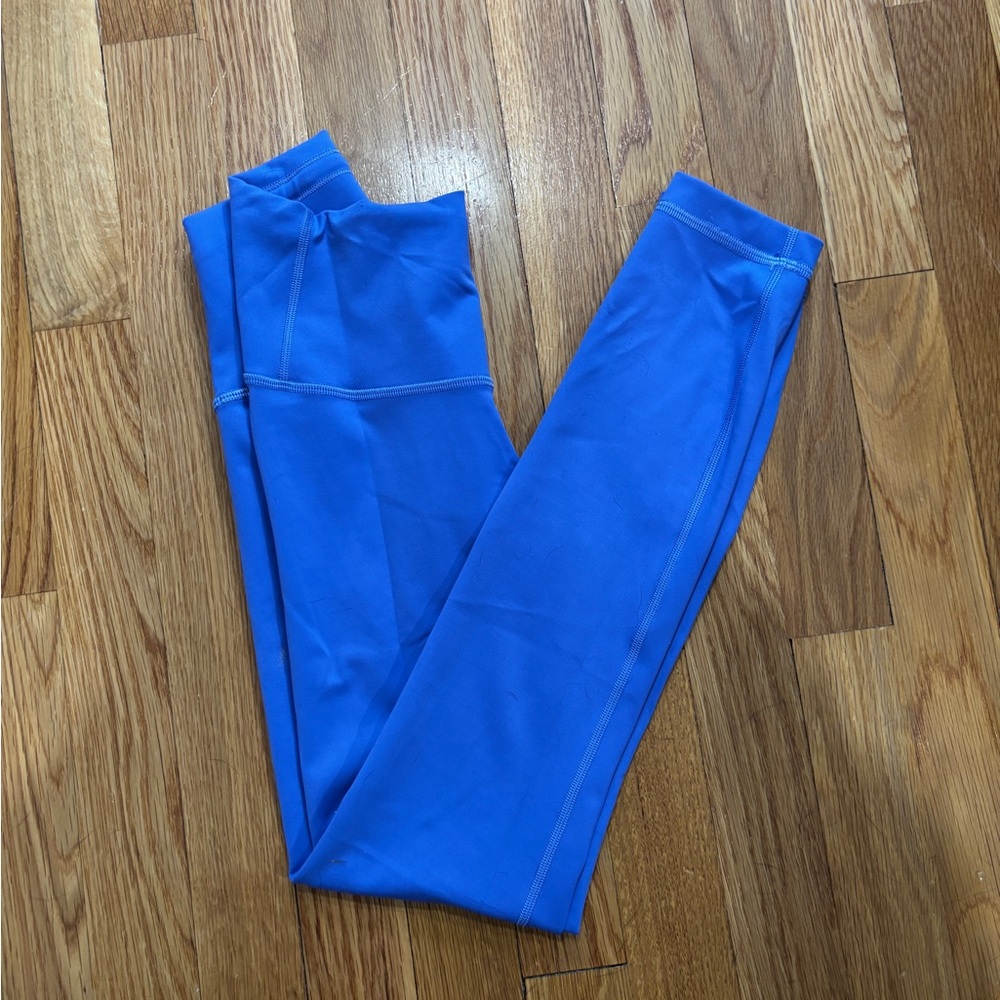 lululemon athletica Blue Leggings Full-Length Performance